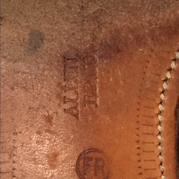 11.5 D sharkskin monk strap Allen Edmonds brown - Picture 6 of 8